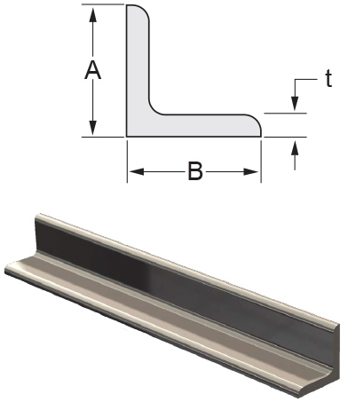 Monarch Metal Architectural Metal - Equal & Unequal Leg Stainless Steel Angle