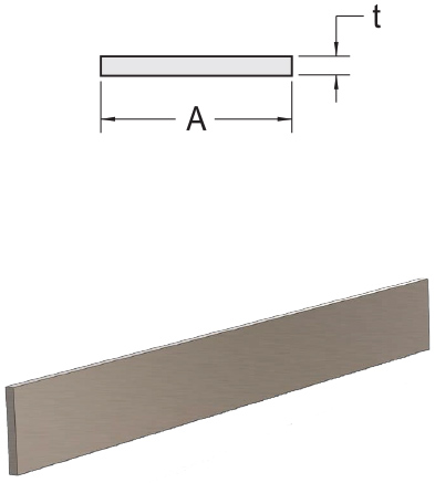 Monarch Metal Architectural Metal - Stainless Steel Flat Bar