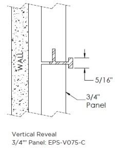Monarch Metal Wall Panel System - EPS-V075-C
