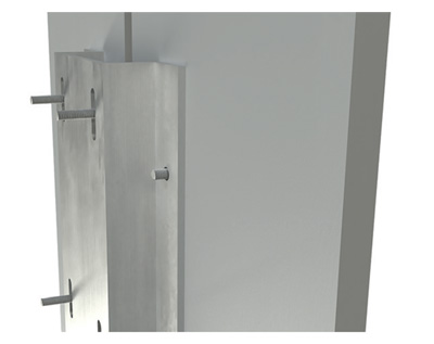 Monarch Metal - Cladding and Rain Screen Systems - Typical Systems Vertical Rail Exposed Fasteners