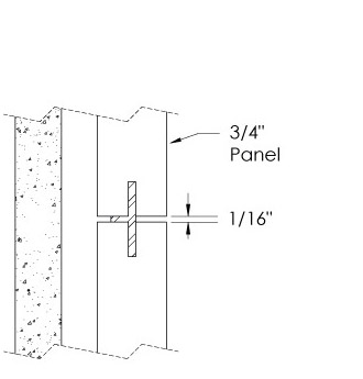 Monarch Metal Wall Panel System - EPS-V075-R or EPS-V039-R